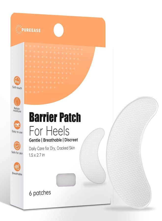 PUREEASE Moisturizing Crack Patches –for Linear, Single Small Crack,for Dry,Cracked Heels,Soles, Toes Skin Relief, Hydrating Care – Flexible & Breathable, 6 Patches - Image 1